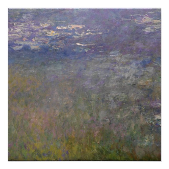 Pôster Claude Monet - Nenúfares (Frente)