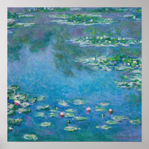 Poster Claude Monet - Nenúfares 1906