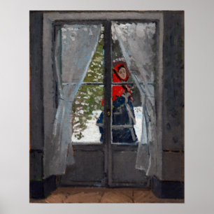 Poster Claude Monet O Caco Vermelho