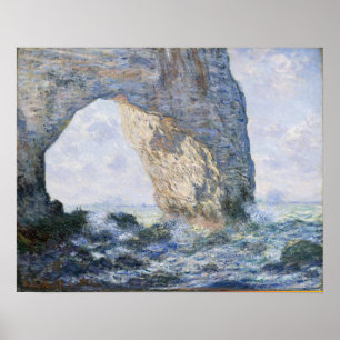Poster Claude Monet   O Eretat Manneporte