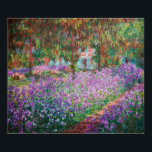 Poster Claude Monet - O Jardim do Artista em Giverny<br><div class="desc">Jardim do Artista em Giverny / Le Jardin de l'artiste a Giverny - Claude Monet, 1900</div>