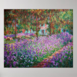 Poster Claude Monet - O Jardim do Artista em Giverny<br><div class="desc">Jardim do Artista em Giverny / Le Jardin de l'artiste a Giverny - Claude Monet,  1900</div>