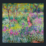 Poster Claude Monet - O Jardim Íris de Giverny<br><div class="desc">Jardim Íris em Giverny / Jardim do Artista em Giverny - Claude Monet,  1899-1900</div>