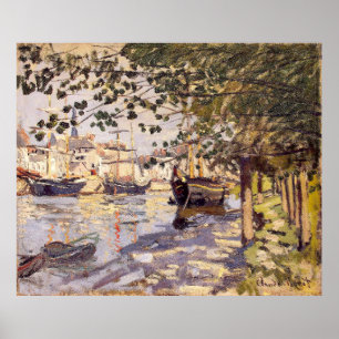 Poster Claude Monet. O Sena em Rouen