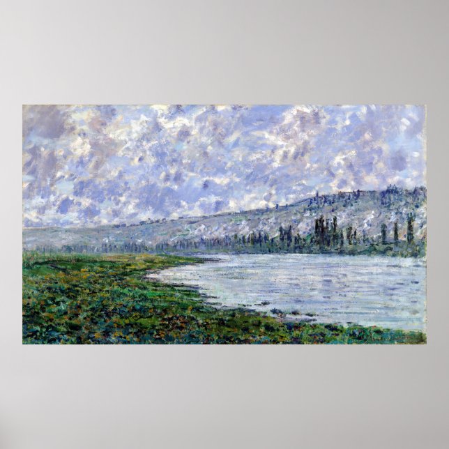 Pôster Claude Monet O Sena em Vétheuil (Frente)
