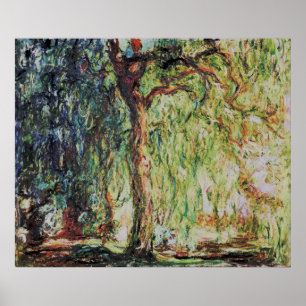 Pôster Claude Monet - O Willow Chorando
