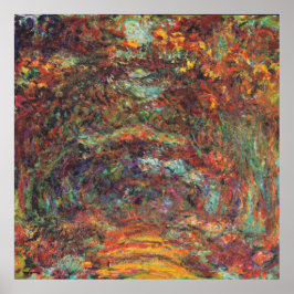 Poster Claude Monet, outono, belas obras de arte em vinta