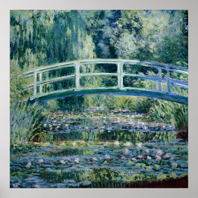 Poster Claude Monet painting (Frente)