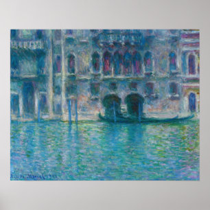 Poster Claude Monet - Palazzo da Mula