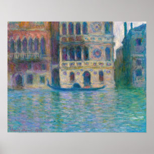 Poster Claude Monet - Palazzo Dario