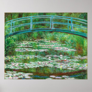 Poster Claude Monet: Ponte aérea japonesa
