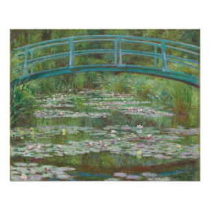 Pôster Claude Monet  Ponte Japonesa, 1899