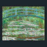 Poster Claude Monet, Ponte Japonesa. Impressionismo<br><div class="desc">Poster Claude Monet "A Ponte Japonesa".</div>