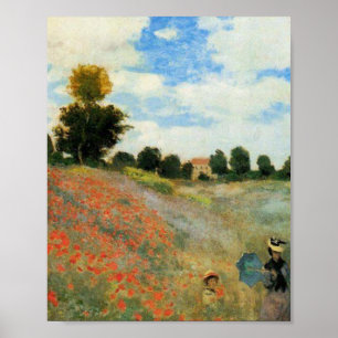 Poster Claude Monet Poppies