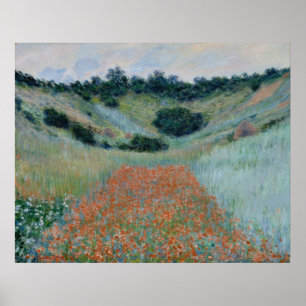 Poster Claude Monet ~ Poppy Field
