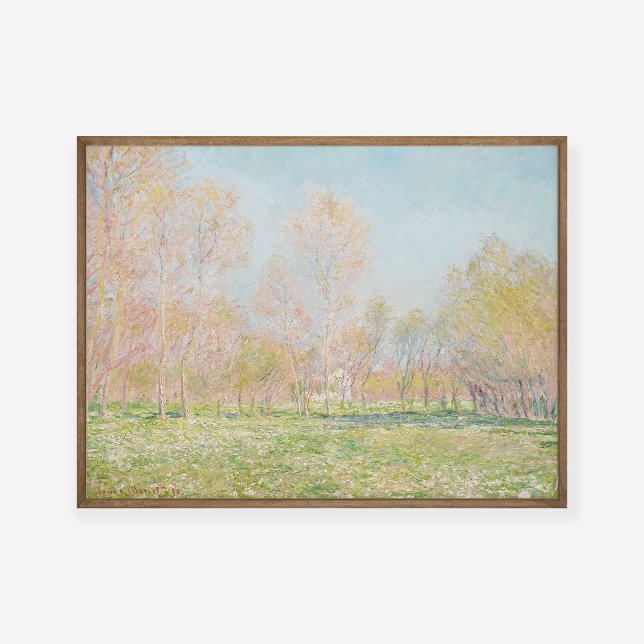 Poster Claude Monet Primavera Em Giverny Painting Art Imp (Criador carregado)