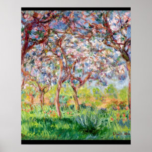 Poster Claude Monet Printemps um Giverny