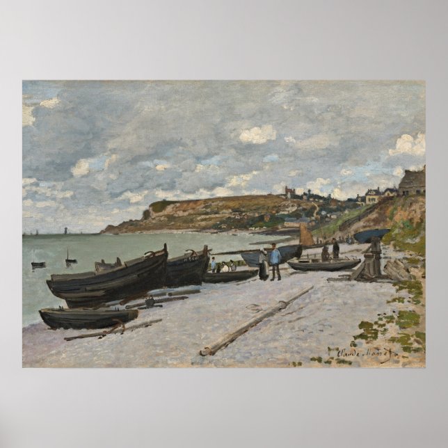Pôster Claude Monet | Sainte-Adresse, 1867 (Frente)