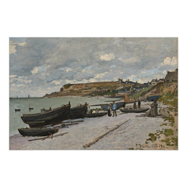 Pôster Claude Monet | Sainte-Adresse, 1867 (Frente)
