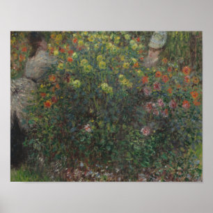 Pôster Claude Monet - Senhoras das Flores