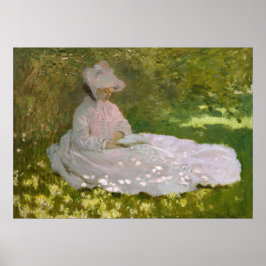 Poster Claude Monet - Springtime
