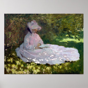 Poster Claude Monet Springtime