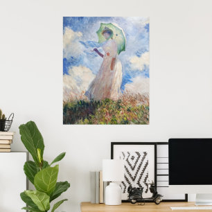 Poster Claude Monet Suzanne Hoschedé (1886)