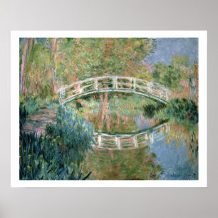 Poster Claude Monet The Japanese Bridge, Giverny