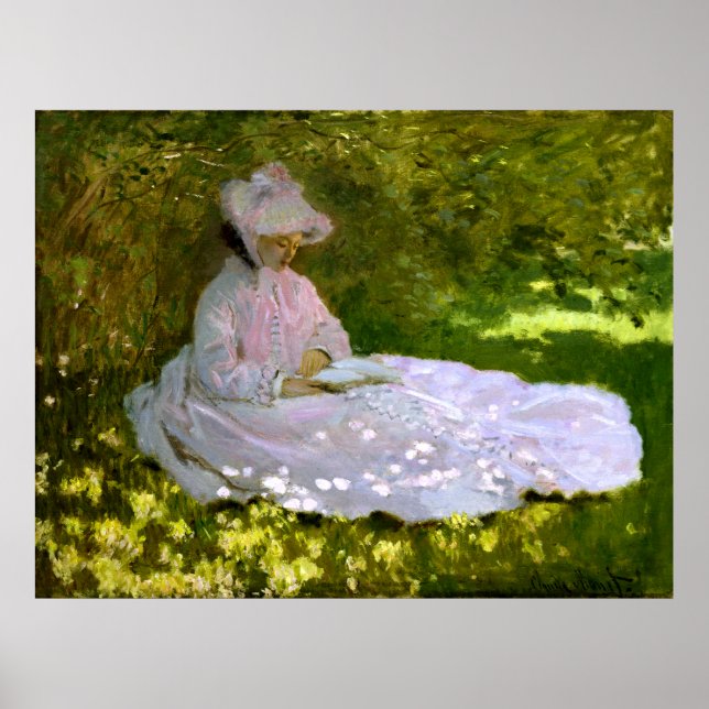 Poster Claude Monet: The Reader (Frente)