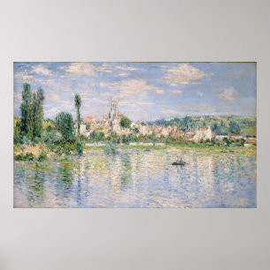 Poster Claude Monet   V�theuil no verão