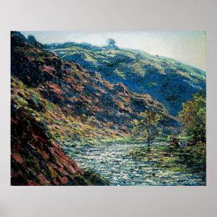 Pôster Claude Monet - vale do pequeno Creuse