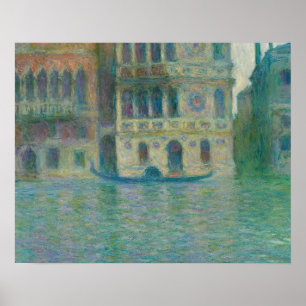 Poster Claude Monet - Veneza, Palazzo Dario