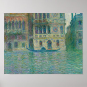 Poster Claude Monet - Veneza, Palazzo Dario