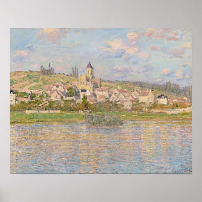 Poster Claude Monet - Vétheuil (Frente)