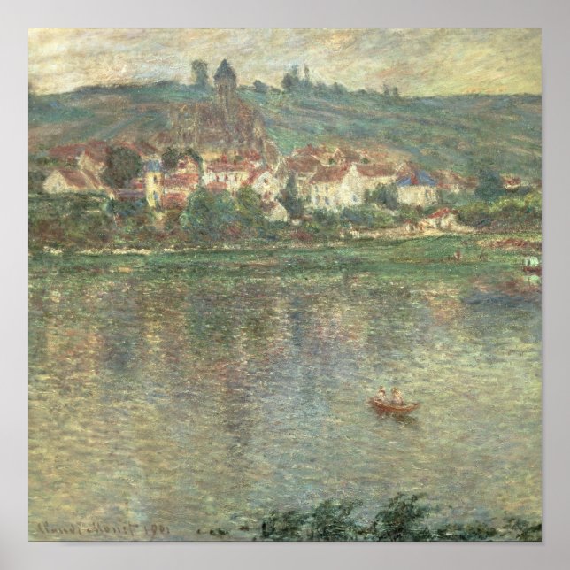 Pôster Claude Monet | Vetheuil, 1901 (Frente)