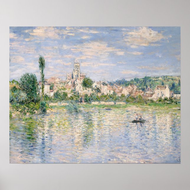 Poster Claude Monet - Vetheuil in Summer (Frente)