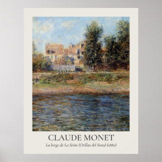 Poster Claude Monet Vintage Wall Art 11x14 Ratio