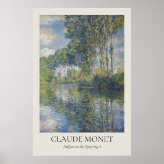 Poster Claude Monet Vintage Wall Art 2x3 Ratio
