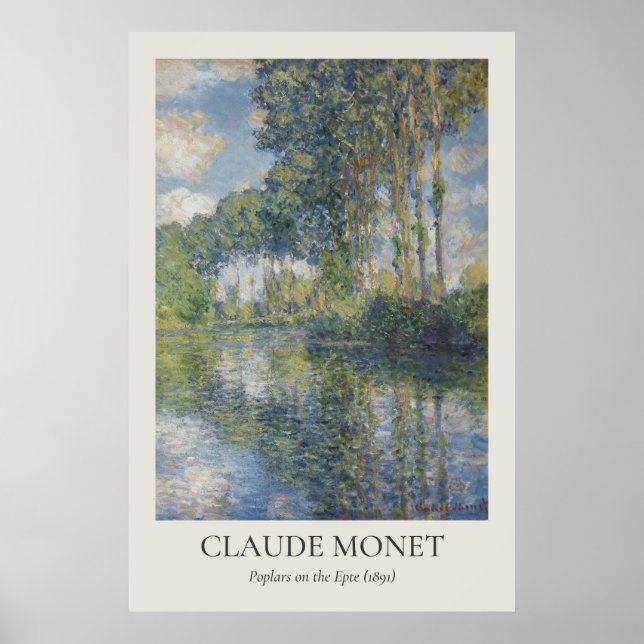 Poster Claude Monet Vintage Wall Art 2x3 Ratio (Frente)