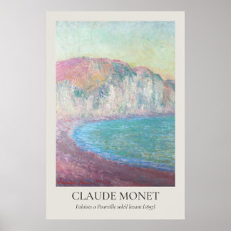 Poster Claude Monet Vintage Wall Art 2x3 Ratio