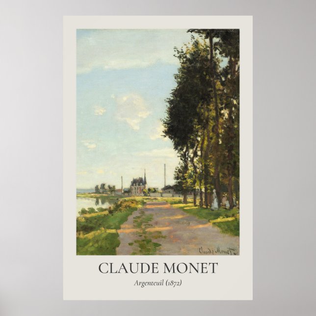Poster Claude Monet Vintage Wall Art 2x3 Ratio (Frente)