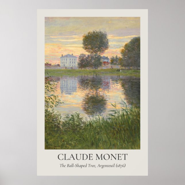 Poster Claude Monet Vintage Wall Art 2x3 Ratio (Frente)