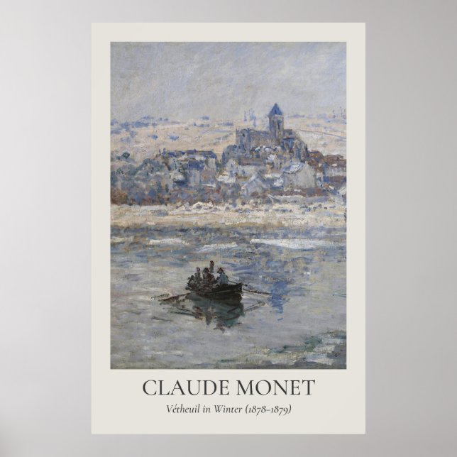 Poster Claude Monet Vintage Wall Art 2x3 Ratio (Frente)