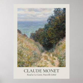 Poster Claude Monet Vintage Wall Art 3x4 Ratio