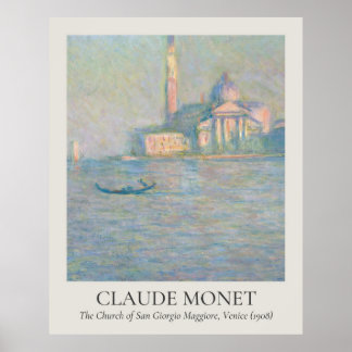 Poster Claude Monet Vintage Wall Art 4x5 Ratio