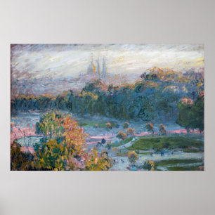 Poster Claude Monet - Vista das Tuilarias, Estudo