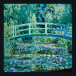 Poster Claude Monet - Water Lilies And Japanese Bridge<br><div class="desc">Claude Monet - Water Lilies And Japanese Bridge (1899)</div>