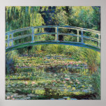Poster Claude Monet - Water Lily Pond & Japanesese Bridge<br><div class="desc">The Water Lily Pond and the Japan Bridge / Le Bassin aux ninfheas - Claude Monet,  1899</div>