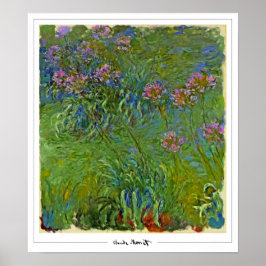 Poster Claude Monet Zedign Cartaz de Arte #158