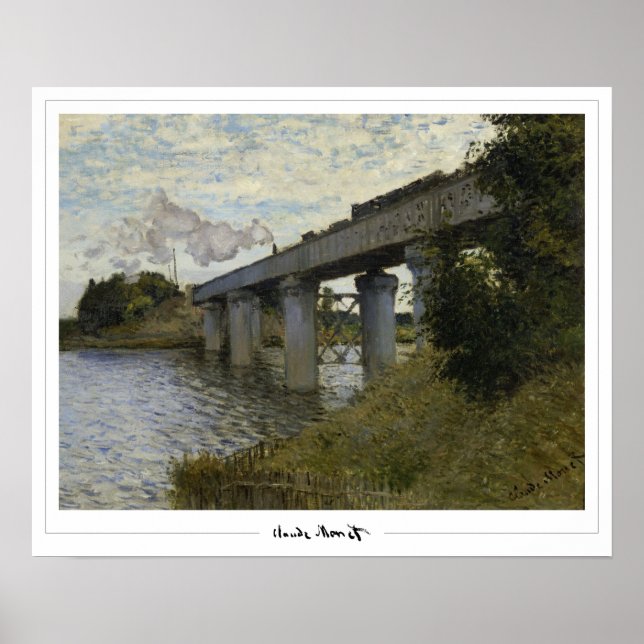 Poster Claude Monet Zedign Cartaz de Arte #21 (Frente)